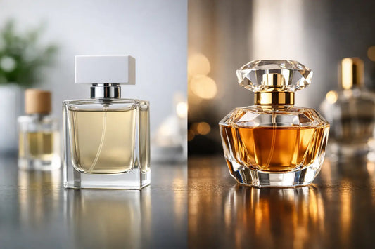 Perfume inspirado versus perfume importado