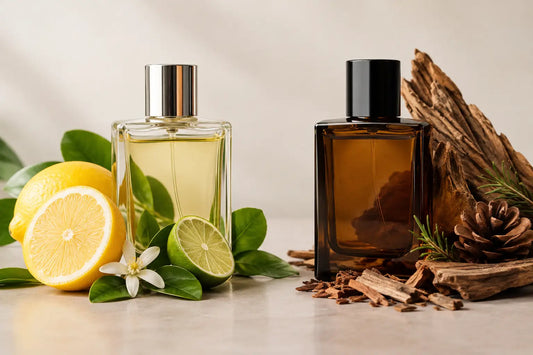Perfume cítrico versus amadeirado: qual escolher?