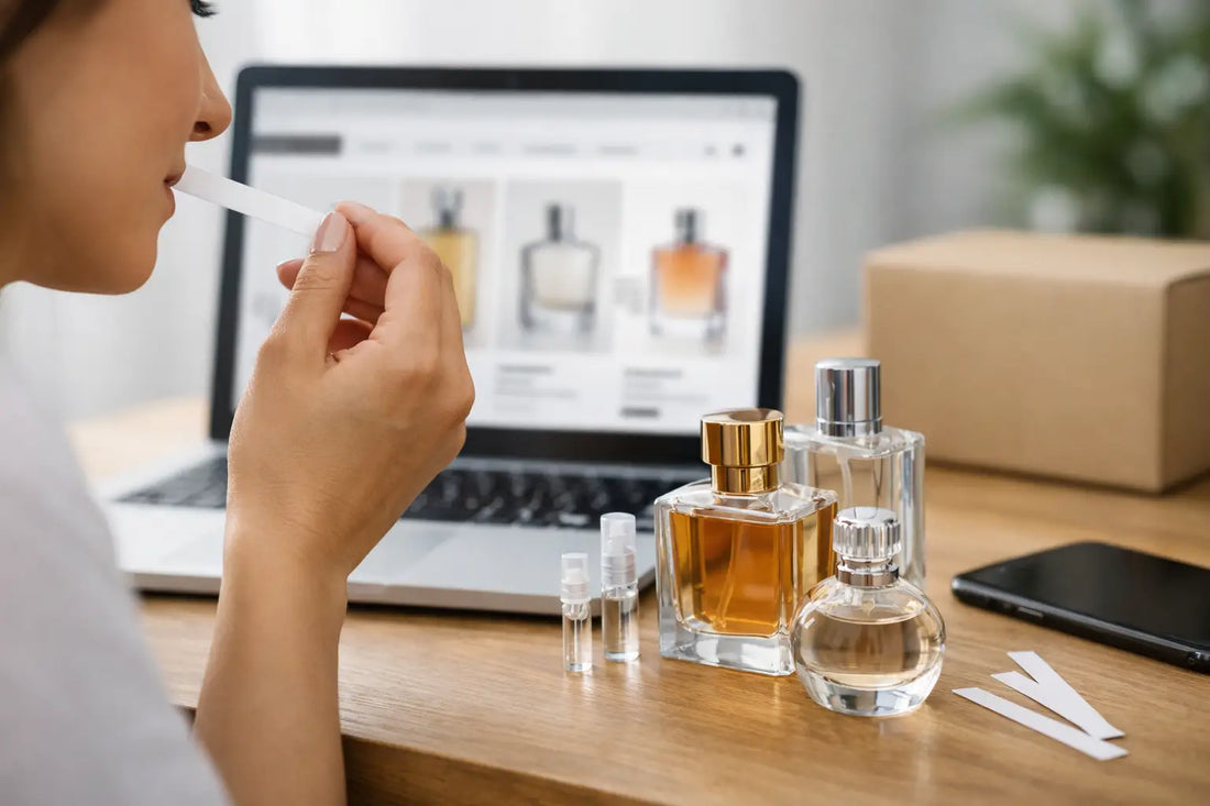 Como testar perfume pela internet sem errar